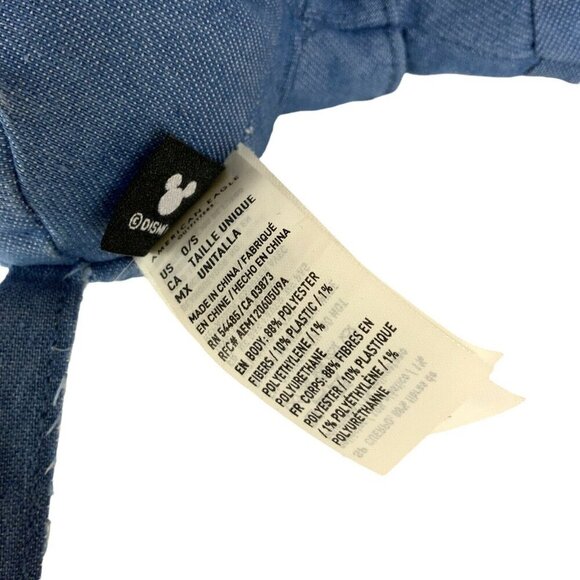 Disney AE Mickey Mouse Blue Denim Special Edition Plush Toy Stuffed Animal - Picture 9 of 9